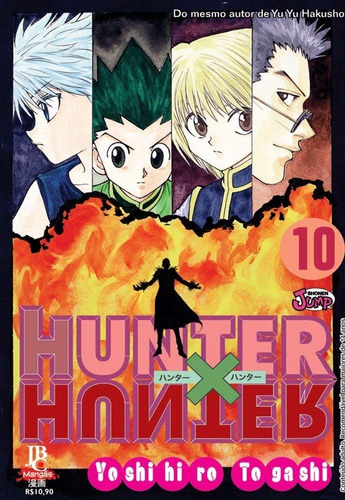 Hunter X Hunter 10 Relançamento! Mangá Jbc! Novo E Lacrado