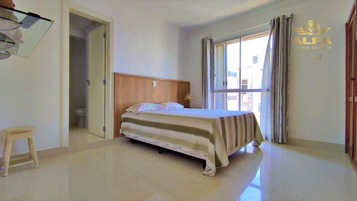 Imagem 23 de 30 de Apartamento A Venda Na Praia, 4 Suítes, Vista Para O Mar, Lazer, 2 Vagas De Garagem. - Ap1412