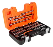 Comprar Juego De 38 Herramientas Dados 3\u002F8 De 6 A 22mm S380 Bahco