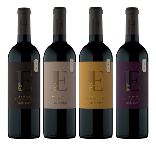 Exploración Geográfica Malbec Mix 4x750ml Viña Las Perdices