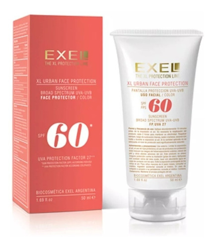 Protector Solar Spf 60 Color Exel 50ml