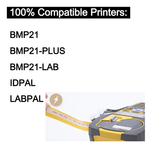 3pk M21-750-499 M21-750-499 Nylon Tags For M210 M211