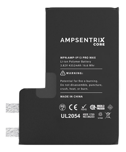 Bateria iPhone 13 Pro Max Ampsentrix (core)