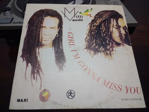 Milli Vanilli - Te Voy A Extrañar Vinilo