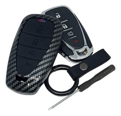Funda Llave Chevrolet Onix Tracker Traverse Spark 2022-2024 
