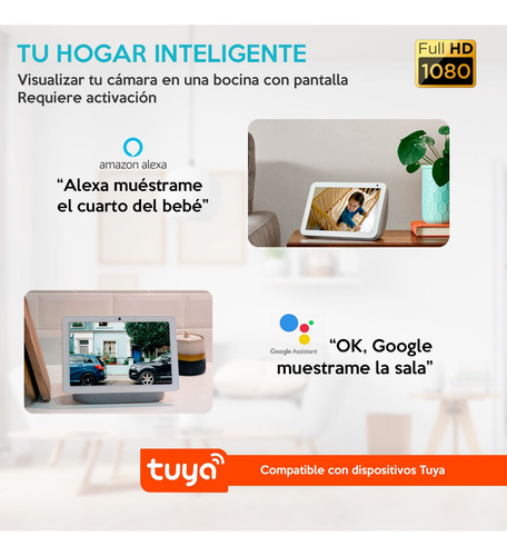 Kit 2 Cámaras Pt Wifi 2mp Con Audio Exterior E70 Duosmart