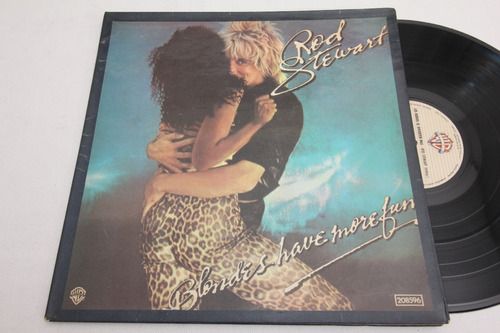 Vinilo Rod Stewart Blondes Have More Fun 1978