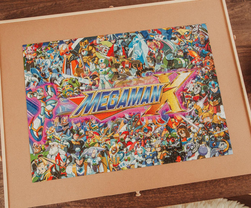 Quebra-cabeça Toynk Collage Mega Man X 1000 Peças