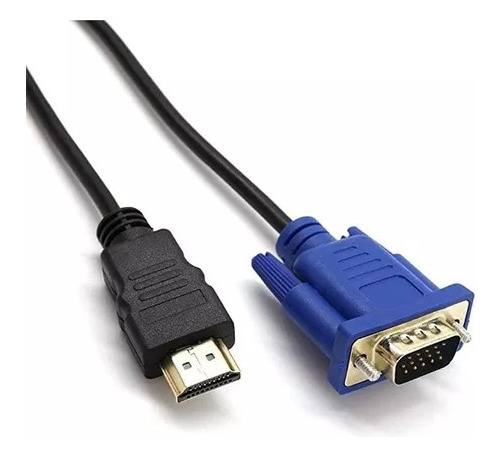 Cable Hdmi A Vga 5mts Conversor Pc / Tv / Monitor