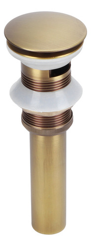 D Tapón De Desagüe Desplegable De Latón For Lavabo De Baño