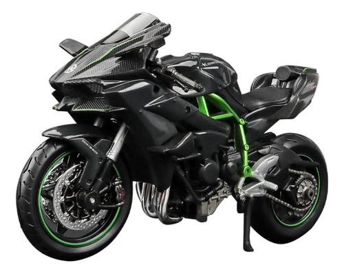 Juguete Modelo Metálico Para Motocicleta Ninja H2r 1:12 [u]