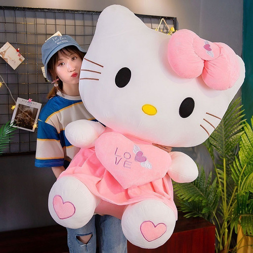 Muñeca Hello Kitty De Sanrio, Muñeco De Peluche Kawaii