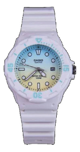 Lrw-200h-2e2vdr - Reloj Casio Plastico 100 M Calendario