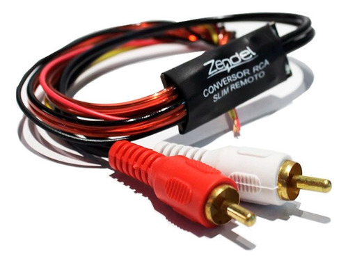 Rca Conversor Remoto Slim Zendel Entrada Via Fio Anti Ruido
