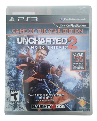 Jogo Uncharted 2 Ps3 Original