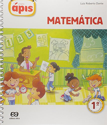 Libro Matemática 1º Ano Projeto Ápis De Luiz Roberto Dante A