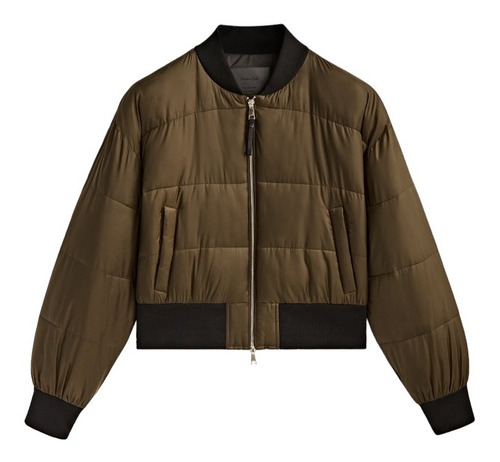 Chaqueta Corta Bomber Acolchada Massimo Dutti