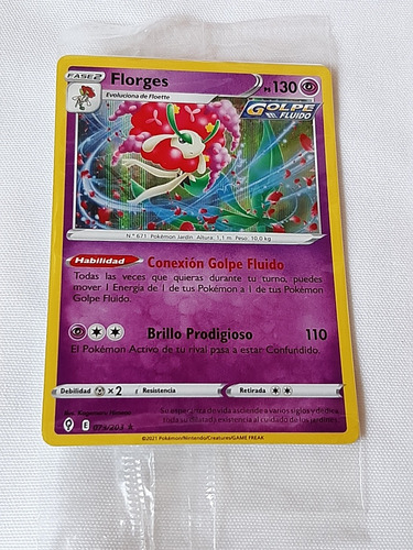 Florges 073/203,rara Pokemon Tcg,original,vuala,holo.