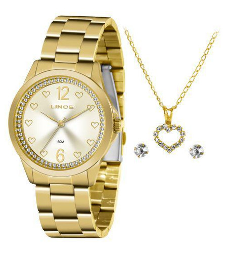 Relógio Lince Feminino Lrgj121lky83c1kx Dourado