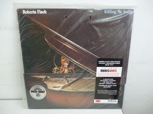 Roberta Flack Killing Me Softly Vinilo Americano Nuevo