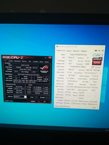 Pc Gamer Fx 6100/8gb Ddr3/rx 550 4gb/hd 320gb