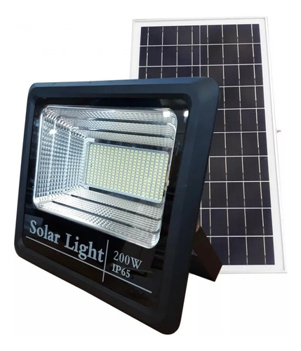 Reflector Lampara Led Panel Solar Exterior 200w Gd-200h