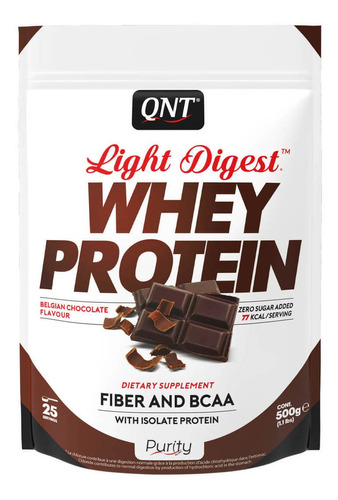 Light Digest Whey Pro 1,1 Lb Choco Belga, Qnt