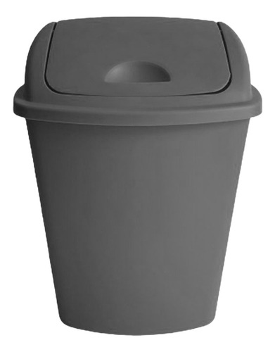 Bote Papelera Cesto De Basura De Plastico 15 Litros 2 Piezas Color Color Al Azar