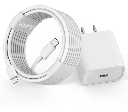 Cables De Datos Cargador Rápido  Con Certificación Apple Mfi