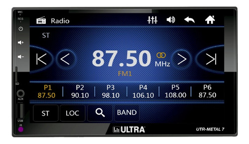 Radio Con Pantalla De 4 1din , Dvd, App, Usb/sd Y Bluetooth.