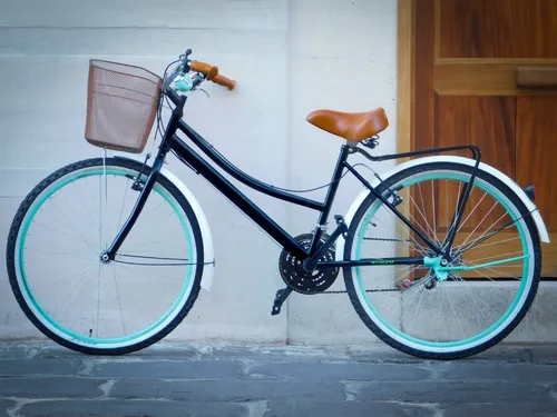 Bicicleta de paseo My Bike Mx Retro Vintage R26 18v frenos v