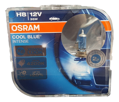 Lampara H8 35w Osram Cool Blue Intense 12v-4200k.