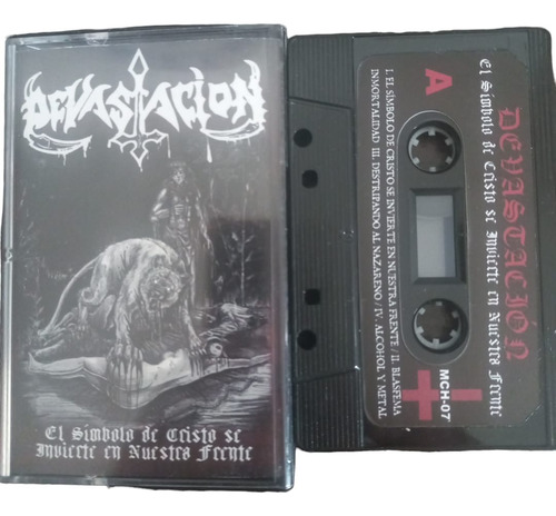 Devastación - El Símbolo De Cristo Se Invierte...cassette 