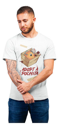 Polera Pochita Adopta Un Pochita Chainsaw Man Anime H