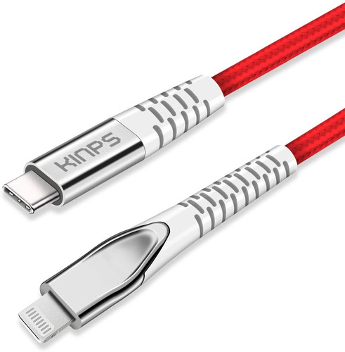 Mfi Manzana Certificado  Pies Usb C A Rayos Cable De Ca...