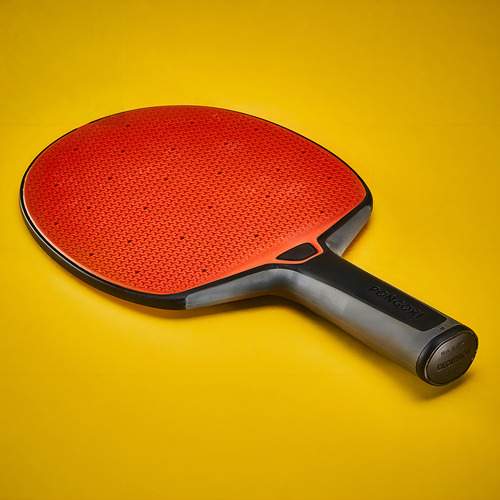 Raqueta De Ping Pong Ppr 130 Outdoor 2020 Negro/rojo Pongori Color Rojo