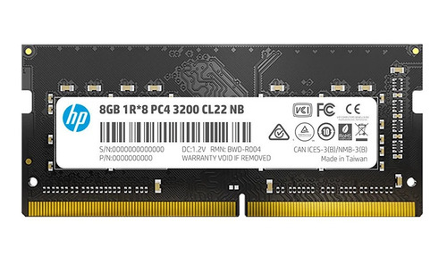 Memoria Ram Hp 8gb Ddr4 3200mhz