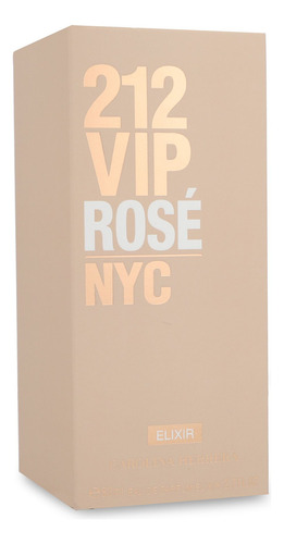 Carolina Herrera 212 Vip Rosé Elixir Edp 80floz Para Mujer