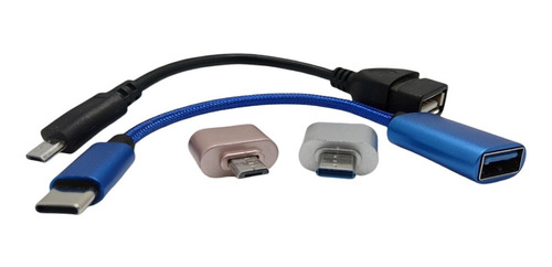 Adaptadores Cables Otg Tipo C Micro V8 V9 Usb