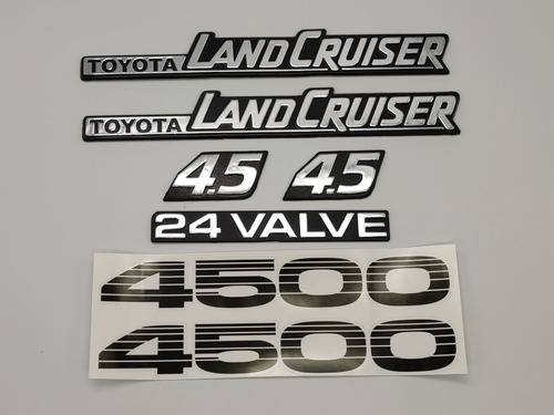 Toyota Land Cruiser 4.5 Carevaca/ Caresapo Emblemas
