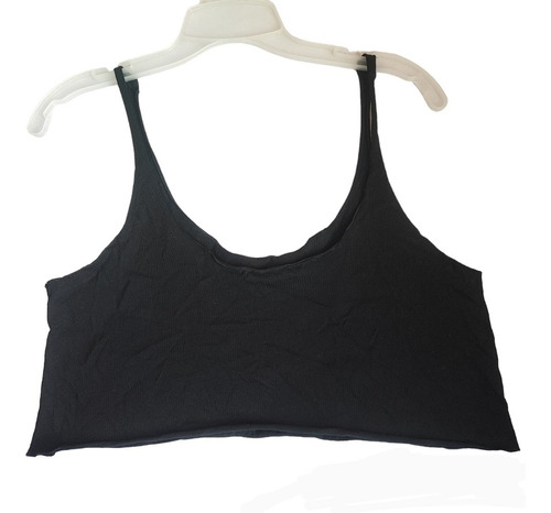 Top Zara Negro Talla M Mex 28 Nuevo 