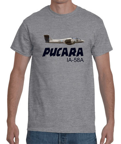 Remera Islas Malvinas Avion Pucara Mirage Algodon Premium 