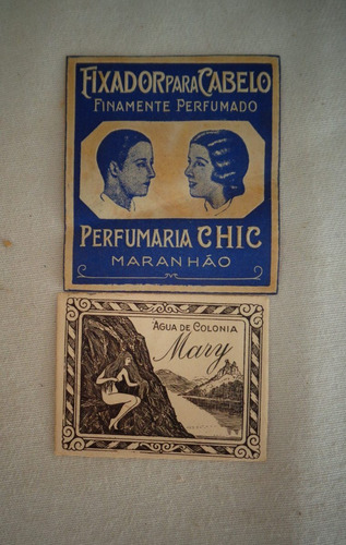 Perfume Rótulo Etiqueta Anos 30 Propaganda Antiga