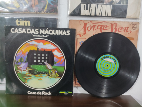 Lp - Casa Das Máquinas - Casa De Rock - Som Livre - 1976