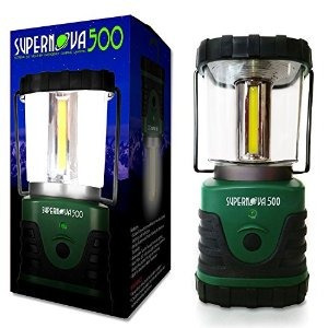 Supernova 500 Ultra Brillante Camping & Led Linterna Verde B