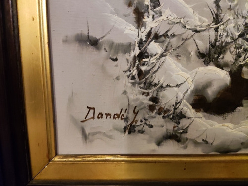 Pintura - Óleo Sobre Tela - De Josef Dandé (Usado)