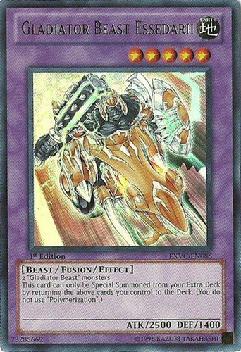 Yu-gi-oh! - Gladiador Bestia Essedarii (exvc-en086) - Victor