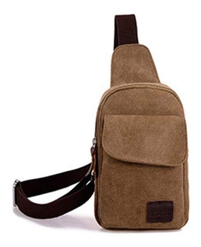 Morral Bandolera Reforzada Con Orificio Para Auriculares