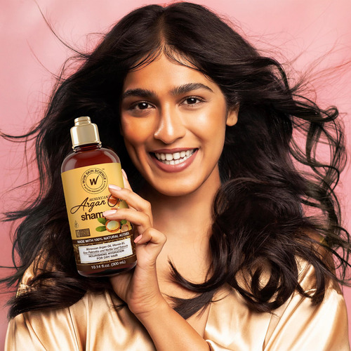 Wow Skin Science Moroccan Argan Oil Shampoo - Sulfate Free S