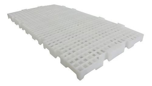 8un - Piso Estrado 50x25cm Branco P/ Freezer